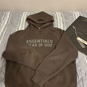 off-black mens essentials hoodie